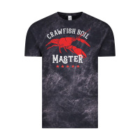 Cloud Black 5 stars crawfish boil master big red lobster Vintage Tee - linhVisuals