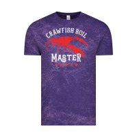 Cloud Purple 5 stars crawfish boil master big red lobster Vintage Tee - linhVisuals