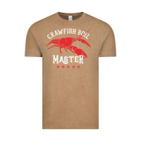 Vintage Coffee 5 stars crawfish boil master big red lobster Vintage Tee - linhVisuals