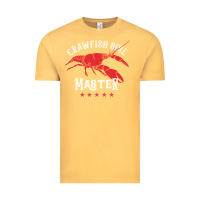Vintage Mustard 5 stars crawfish boil master big red lobster Vintage Tee - linhVisuals