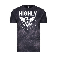 Cloud Black highly suspect 2022 Vintage Tee - linhVisuals