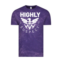 Cloud Purple highly suspect 2022 Vintage Tee - linhVisuals