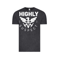 Vintage Black highly suspect 2022 Vintage Tee - linhVisuals