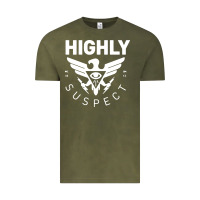 Vintage Olive highly suspect 2022 Vintage Tee - linhVisuals