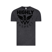 Vintage Black highly suspect 2022 Vintage Tee - linhVisuals