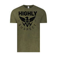 Vintage Olive highly suspect 2022 Vintage Tee - linhVisuals