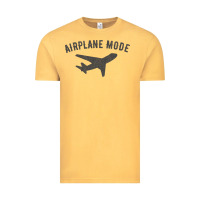 Vintage Mustard airplane mode funny traveling design with flying plane Vintage Tee - linhVisuals