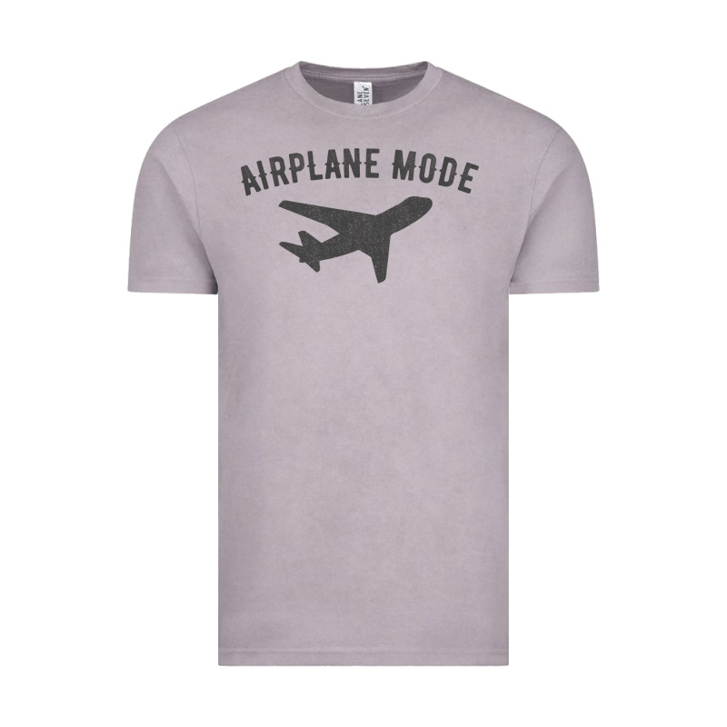Airplane Mode Funny Traveling Design With Flying Plane Vintage Tee by linhVisuals | Teevron
