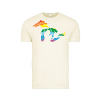 All Michigan Great Lakes Rainbow Colors Vintage Tee | Teevron