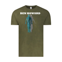 Vintage Olive Ben Howard Vintage Tee - linhVisuals