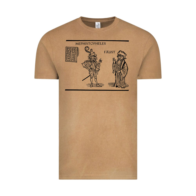 Doctor Faustus Vintage Illustration Design Vintage Tee by linhVisuals | Teevron