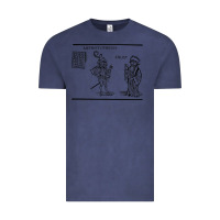 Vintage Denim doctor faustus vintage illustration design Vintage Tee - linhVisuals