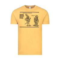 Vintage Mustard doctor faustus vintage illustration design Vintage Tee - linhVisuals