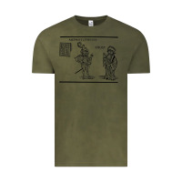 Vintage Olive doctor faustus vintage illustration design Vintage Tee - linhVisuals