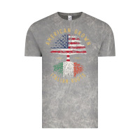 Cloud Rock american grown italian roots italy flag vintage tree Vintage Tee - linhVisuals