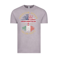 Vintage Zinc american grown italian roots italy flag vintage tree Vintage Tee - linhVisuals