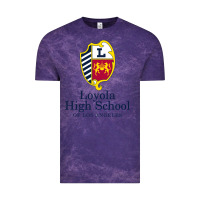 Cloud Purple loyola high school los angeles Vintage Tee - linhVisuals