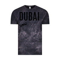 Cloud Black dubai united arab emirates Vintage Tee - linhVisuals