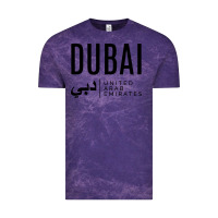 Cloud Purple dubai united arab emirates Vintage Tee - linhVisuals