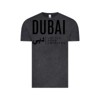 Vintage Black dubai united arab emirates Vintage Tee - linhVisuals