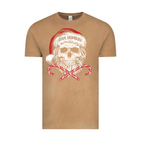 Vintage Camel bah humbug skull santa hat christmas funny quote Vintage Tee - linhVisuals