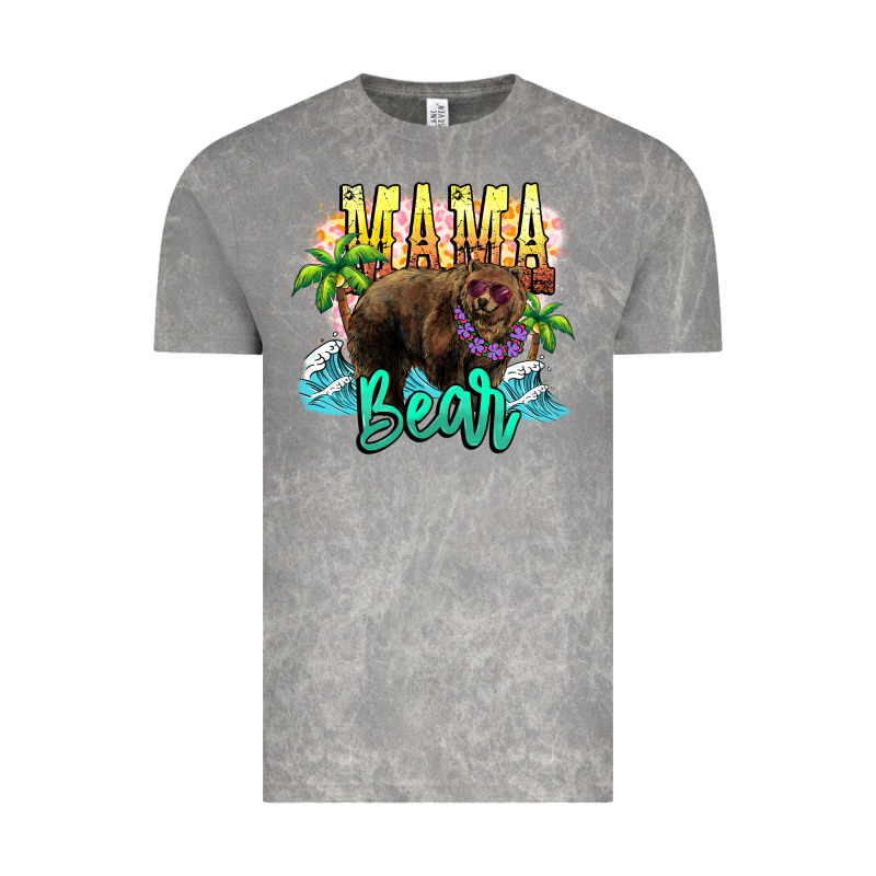 Mama Bear Summer Vintage Tee by NancyCooperArtShop | Teevron