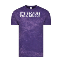 Cloud Purple because i'm a taurus zodiac sign funny horoscope humor gifts Vintage Tee - linhVisuals