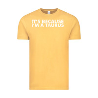 Vintage Mustard because i'm a taurus zodiac sign funny horoscope humor gifts Vintage Tee - linhVisuals