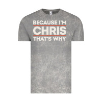 Cloud Rock because i'm chris that's why sarcastic birthday gifts for chris funny Vintage Tee - linhVisuals