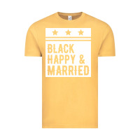 Vintage Mustard black happy & married funny wedding gifts Vintage Tee - linhVisuals