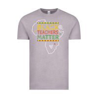 Vintage Zinc black teacher matters african american pride dashiki black history mon Vintage Tee - linhVisuals