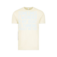 Vintage Arctic boating funny if my boat is thinking about me too funny pontoon boat l Vintage Tee - linhVisuals