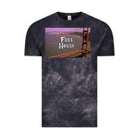 Cloud Black f u l l h o u s e Vintage Tee - linhVisuals
