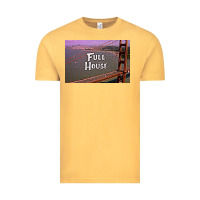 Vintage Mustard f u l l h o u s e Vintage Tee - linhVisuals