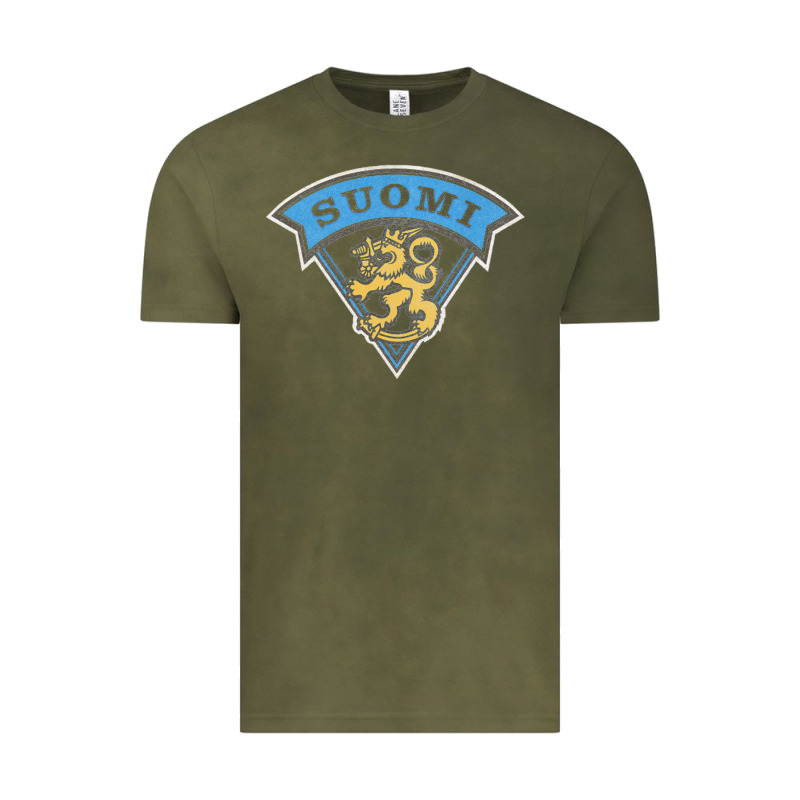 Faded Style Suomi Finland Lion Design Vintage Tee by linhVisuals | Teevron