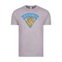 Vintage Zinc faded style suomi finland lion design Vintage Tee - linhVisuals
