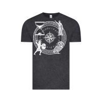 Vintage Black the four stoic virtues   stoicism Vintage Tee - linhVisuals