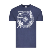 Vintage Denim the four stoic virtues   stoicism Vintage Tee - linhVisuals