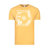 Vintage Mustard the four stoic virtues   stoicism Vintage Tee - linhVisuals