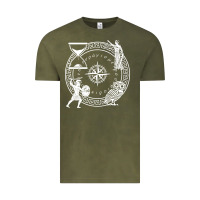 Vintage Olive the four stoic virtues   stoicism Vintage Tee - linhVisuals
