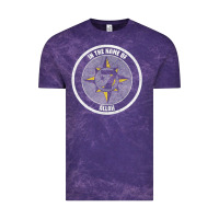 Cloud Purple five percent nation of islam vintage look design Vintage Tee - linhVisuals
