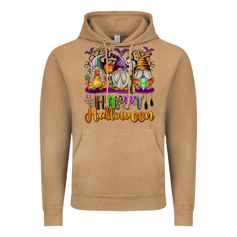 Happy Halloween Gnomes Vintage Hoodie by texasbilliewilder | Teevron