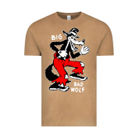 Vintage Camel big bad wolf Vintage Tee - linhVisuals
