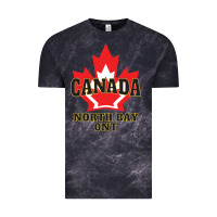 Cloud Black north bay ontario on a cool Vintage Tee - linhVisuals