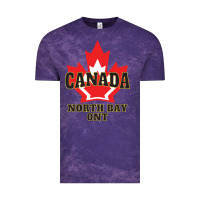 Cloud Purple north bay ontario on a cool Vintage Tee - linhVisuals