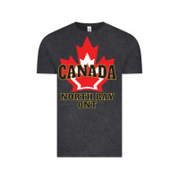 Vintage Black north bay ontario on a cool Vintage Tee - linhVisuals