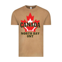 North Bay Ontario On A Cool Vintage Tee | Teevron