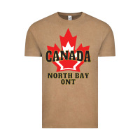 Vintage Coffee north bay ontario on a cool Vintage Tee - linhVisuals