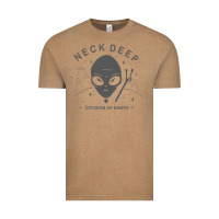 Vintage Coffee neck deep clässic Vintage Tee - linhVisuals