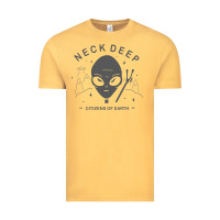 Vintage Mustard neck deep clässic Vintage Tee - linhVisuals